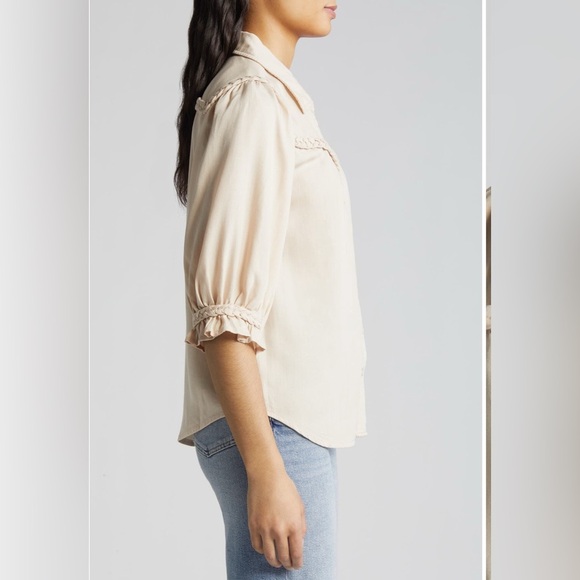 NWOT Wit & Wisdom western button up shirt sz XL - Picture 4 of 4